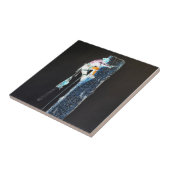 電動樹木外科医のチェーンソー タイル (側面)