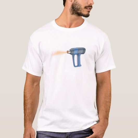 電動産業用ヒートガン Tシャツ (正面)
