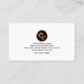 電化青色稲妻波電気技師 名刺 (裏面)