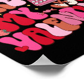 電卓おもしろいは私のバレンタインデー先生 ポスター (角)