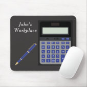 電卓とペンマウスパッド マウスパッド (マウス)