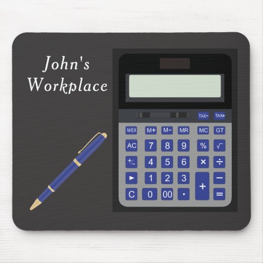 電卓とペンマウスパッド マウスパッド (正面)