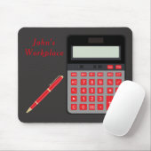 電卓とペンマウスパッド マウスパッド (マウス)