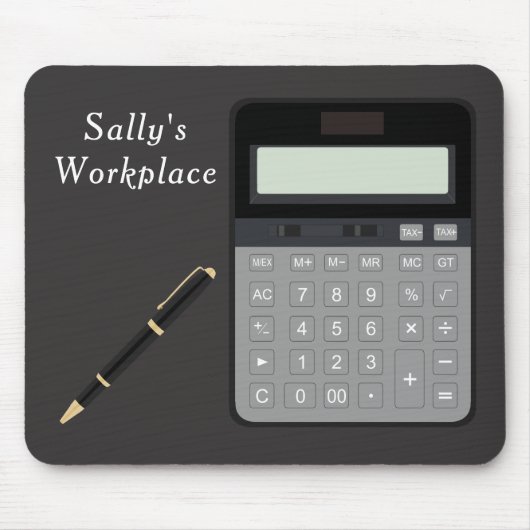 電卓とペンマウスパッド マウスパッド (正面)