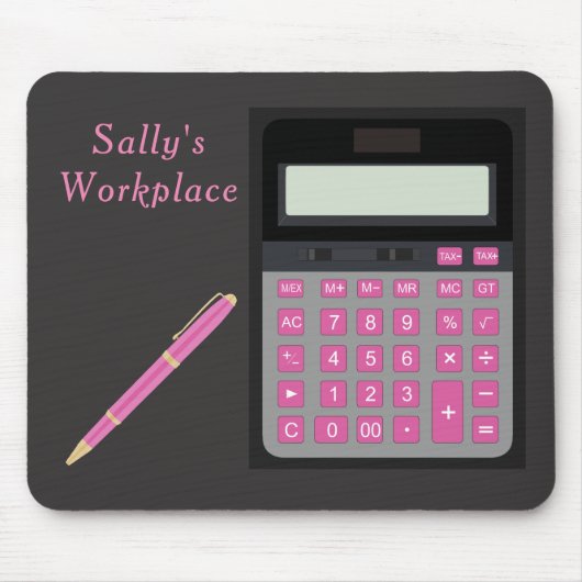 電卓とペンマウスパッド マウスパッド (正面)