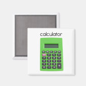 電卓の冷凍機マグネット マグネット (正面/裏面)