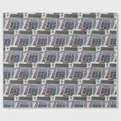 電卓の層 ラッピングペーパー (フラット)