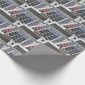 電卓の層 ラッピングペーパー (角)