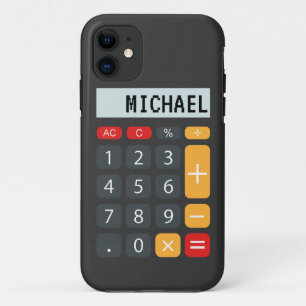 電卓の演算パーソナライズされた名 iPhone 11 ケース