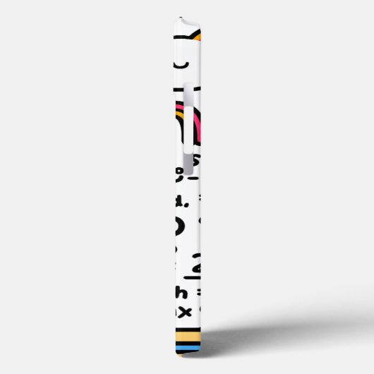 電卓の電話ケース – マッユニークト用デザイン Case-Mate iPhoneケース (裏面 / 左)