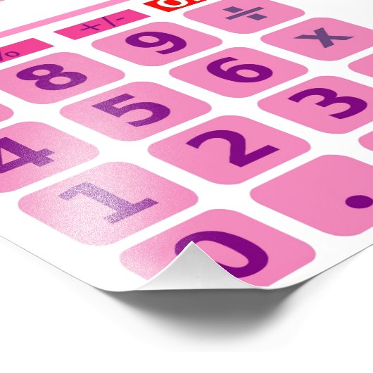 電卓フォト フォトプリント            (角)