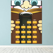 電卓 キャンバスプリント (インサイチュ (ウッドフロア))