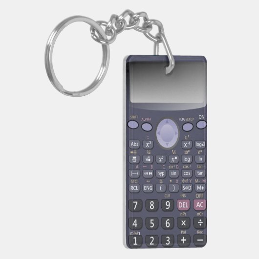 電卓 キーホルダー (正面左)