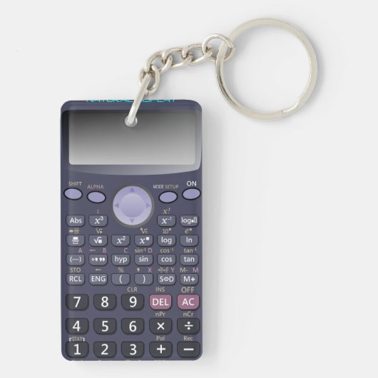 電卓 キーホルダー (裏面)