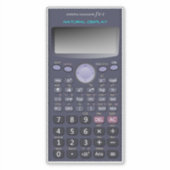 電卓 シール (正面)