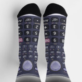 電卓 ソックス (上部)