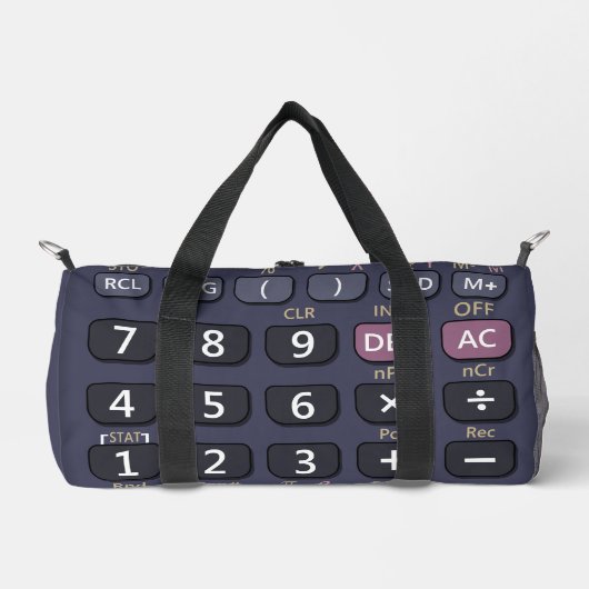 電卓 ダッフルバッグ (正面)