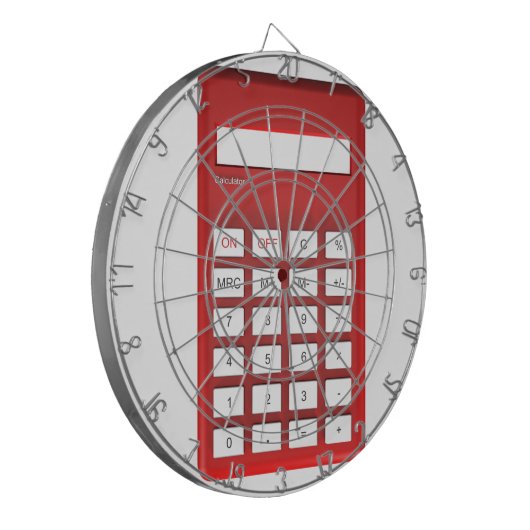 電卓 ダーツボード (正面左)