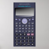 電卓 ポスター (正面)