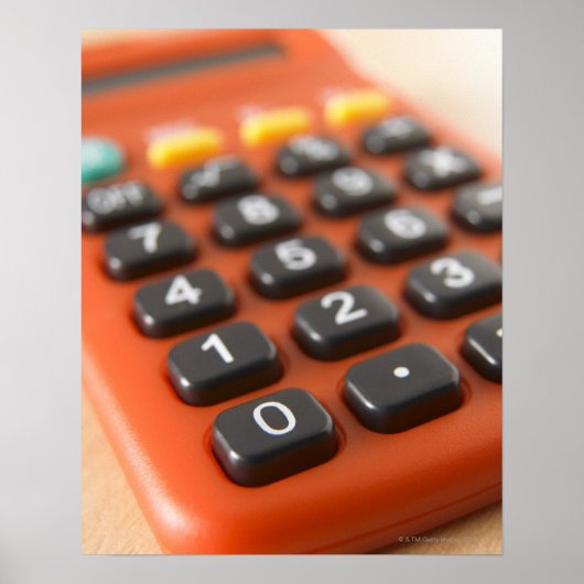 電卓 ポスター (正面)