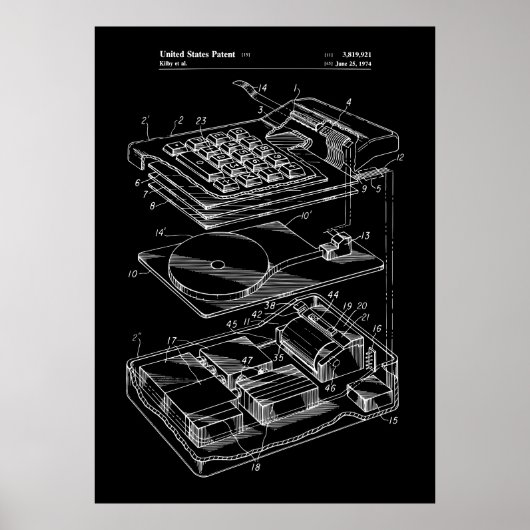 電卓 ポスター (正面)