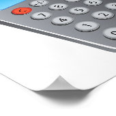 電卓 ポスター (角)