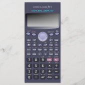 電卓 メニュー (正面)