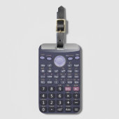 電卓 ラゲッジタグ (正面縦)