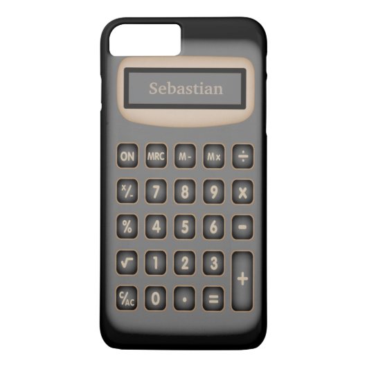 電卓 Case-Mate iPhoneケース (裏面)