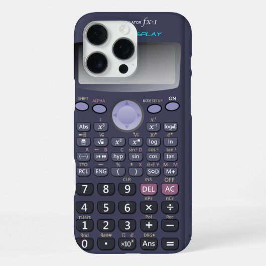 電卓 iPhoneケース (裏面)
