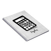 電卓Accountantハートフォトノートブック ノートブック (右側)