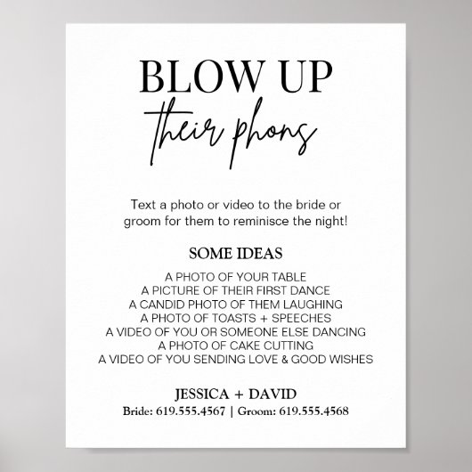 電吹話のサインを出す |の結婚フォト狩りゲーム ポスター (正面)