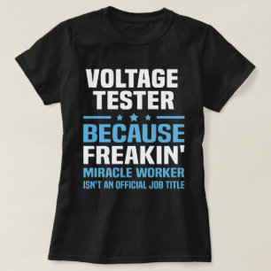 電圧試験装置 Tシャツ