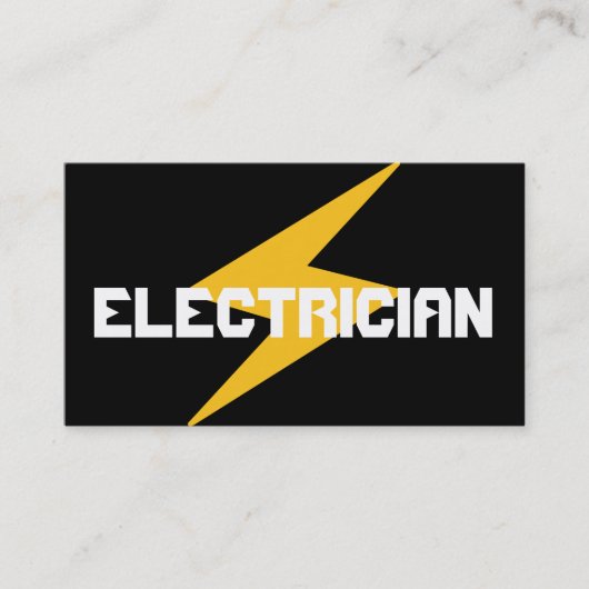 電圧電気事業者 名刺 (正面)