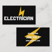 電圧電気会社 名刺 (正面/裏面)