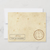 電報はメッセージカード感謝していしています サンキューカード (裏面)