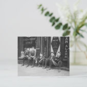 電報配達員 1910年 ポストカード (スタンド正面)