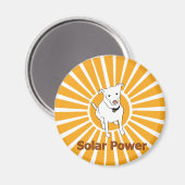 電太陽の力磁石 マグネット (正面/裏面)