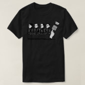 電子おもしろいクラフトワーク音楽ギフト用ギフト Tシャツ (デザイン正面)