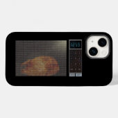 電子おもしろいレンジ Case-Mate iPhoneケース (裏面 (横))