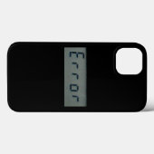 電子エラーメッセージ Case-Mate iPhoneケース (裏面 (横))