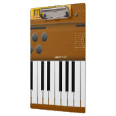 電子キーボード クリップボード (左)