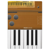 電子キーボード クリップボード (裏面)