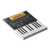 電子キーボード ノートパッド (アングル)
