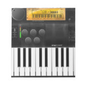 電子キーボード ノートパッド (正面)