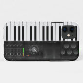 電子キーボード Case-Mate iPhoneケース (裏面(横))