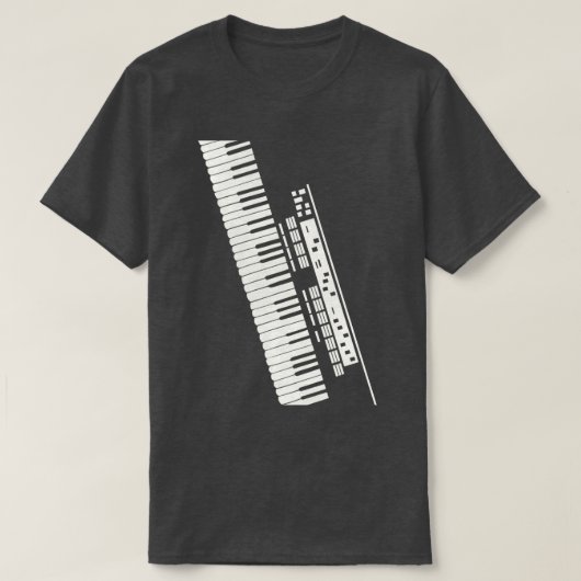 電子キーボード Tシャツ (デザイン正面)