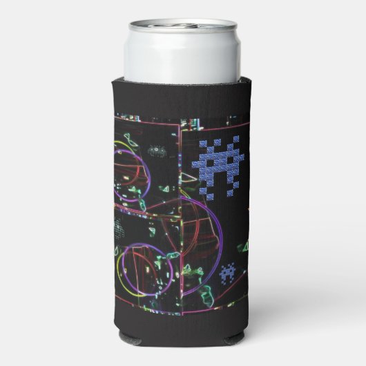 電子ゲームの滝 スリム缶クーラー (Seltzer裏面)