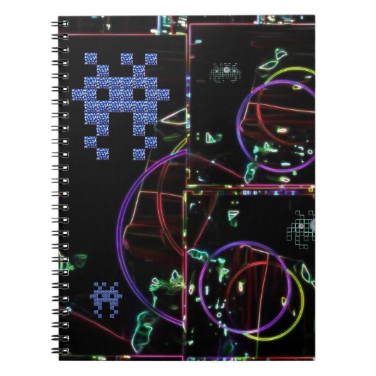 電子ゲームの滝 ノートブック (正面)