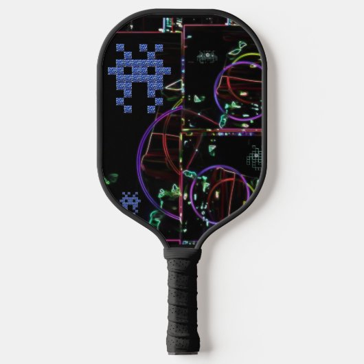 電子ゲームの滝 ピックルボールラケット (正面)